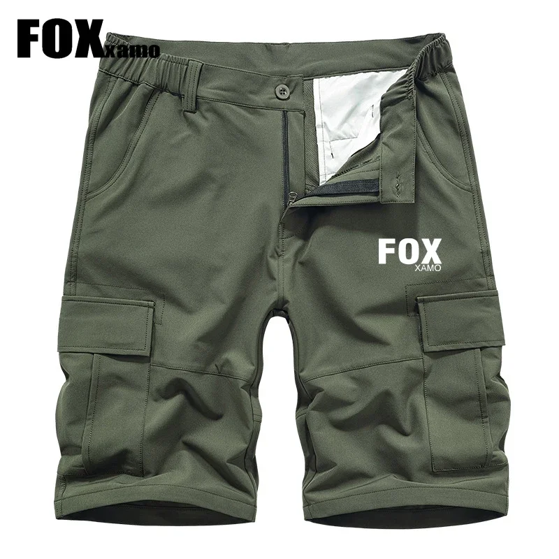 FOX Xamo Cycling Men\'s Downhill MTB Shorts Outdoor Motocross Bike Short Pants Bicycle Pantalones De Ciclismo Para Hombre