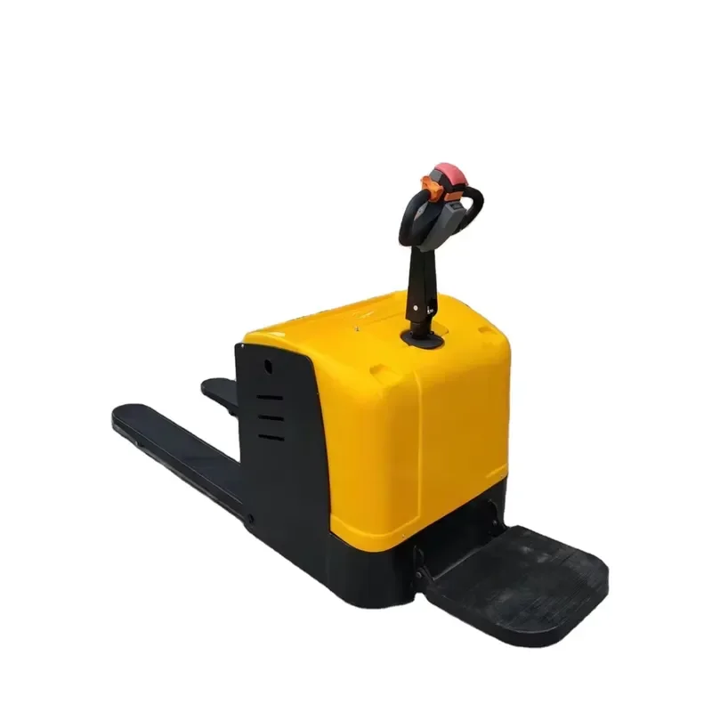 Hot Sale Semi-automatic Lithium Battery Electric Pallet Truck Jack 3 Tons 5 Tons Pallet Truck Forklift Stacker Lift