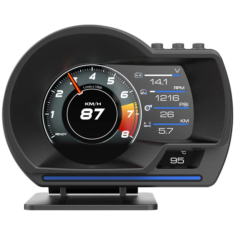 

A501 Автомобильный OBD2 Многофункциональный ЖК-дисплей Модифицированный HUD Проекционный дисплей