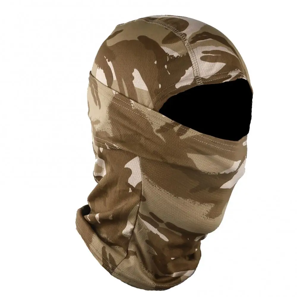 Camouflage Balaclava Hat Cycling Full Face Mask Outdoor Sports Hunting Hiking Ski Mask Motorcycle Helmet Inner Cap