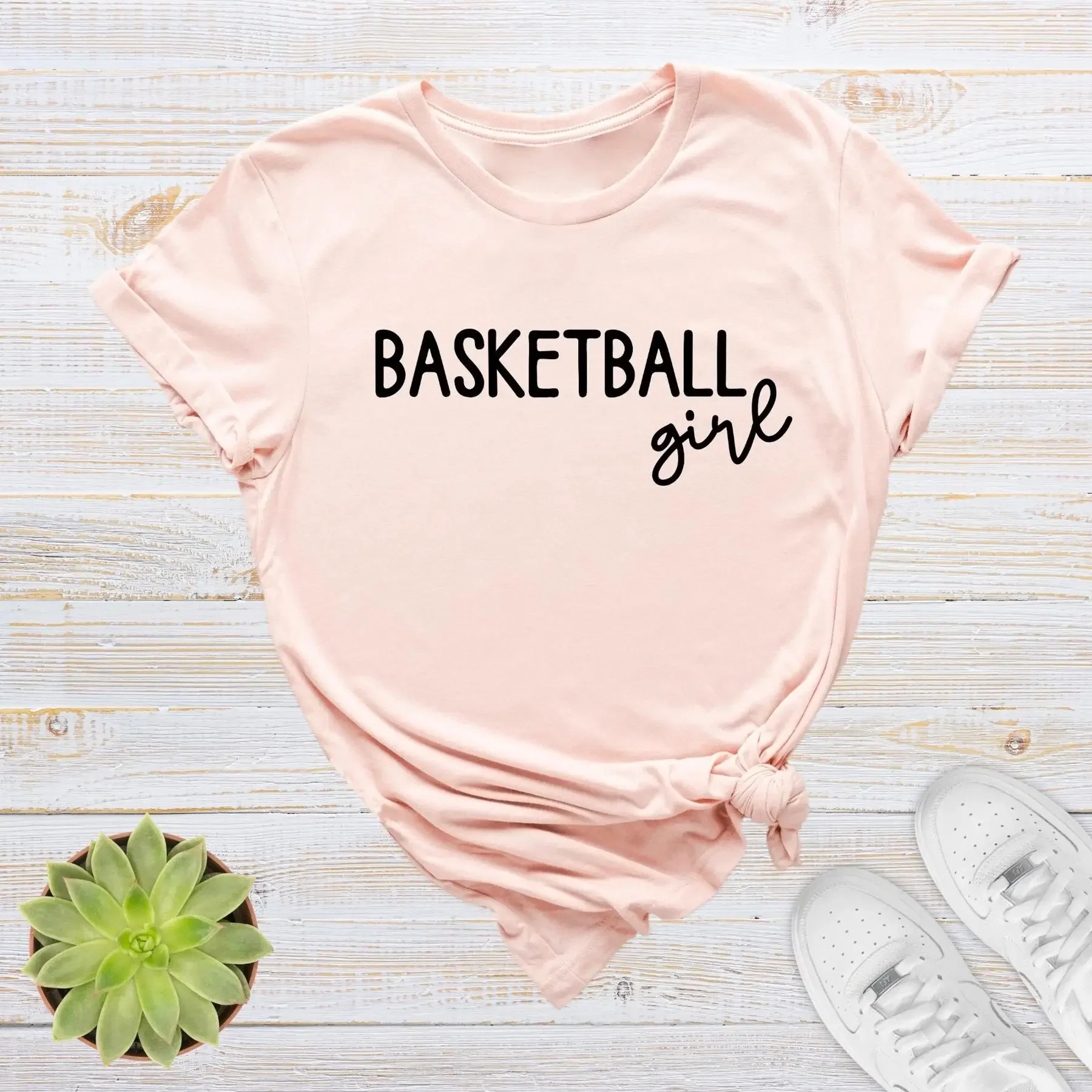 Basketball Girl T Shirt Women Sport Lover s