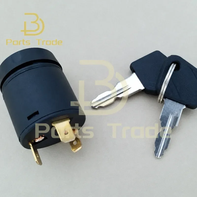 JK-802 7915492618 Key Switch Ignition Start On Off Lock for Electric Forklift Golf Cart Pallet Truck