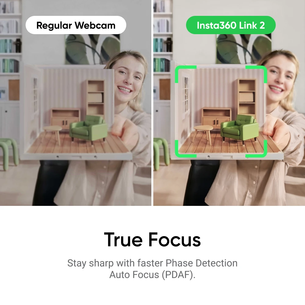 Insta360 Link 2 & Link 2C AI Smart 4K Live Camera