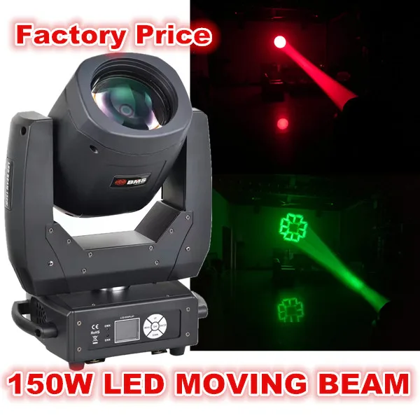 Carton Packing 150w led moving head beam 8 facet prism lens for dance halls KTV PARTY home decoration lights moving beam wedding