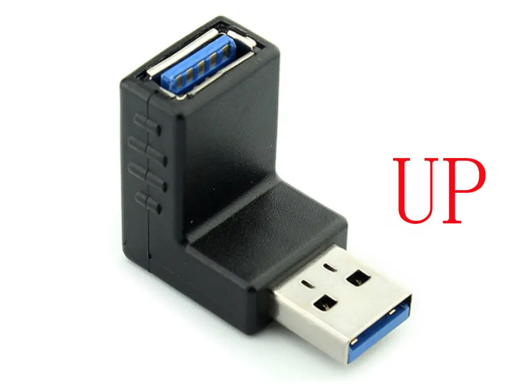 USB 3.0 extension elbow USB 3.0 AM * AF adapter