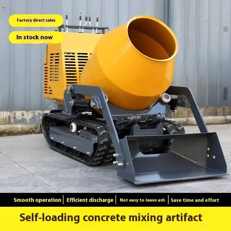 Small Concrete Truck Production All-Terrain Multi-Function Engineering Mixing Tank Cement Mixer