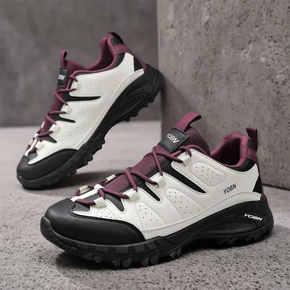 

Outdoor Hiking Shoes Men Trainers Anti-slip Men's Trekking Sneakers Low-cut Platform Mountain Climbing Shoes Man Walking Shoes