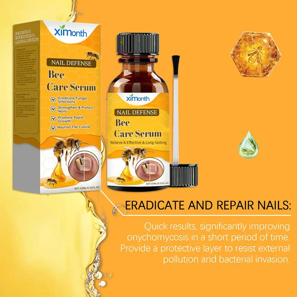 Extra Strong Nail Fungus Treatment Serum Essence Oil Feet Nails Repair Care Essence Cream Anti Infection Toe Fungal Removal Gel