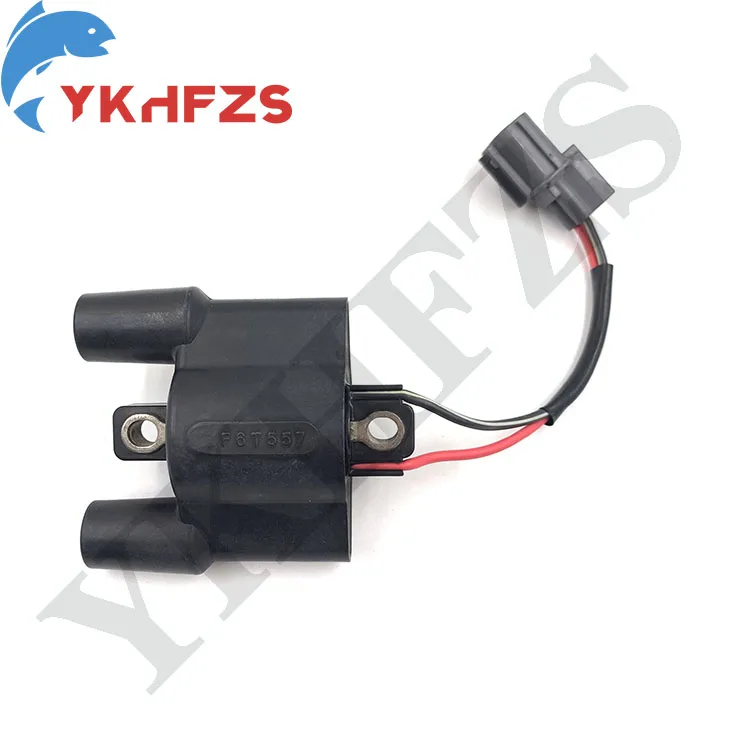 63P-82310 Ignition Coil FOR Yamaha Outboard Motor 2005 4 Stroke F150 F50 F75 F90 63P-82310-01 63P-82310-00 Boat Engine Replaces