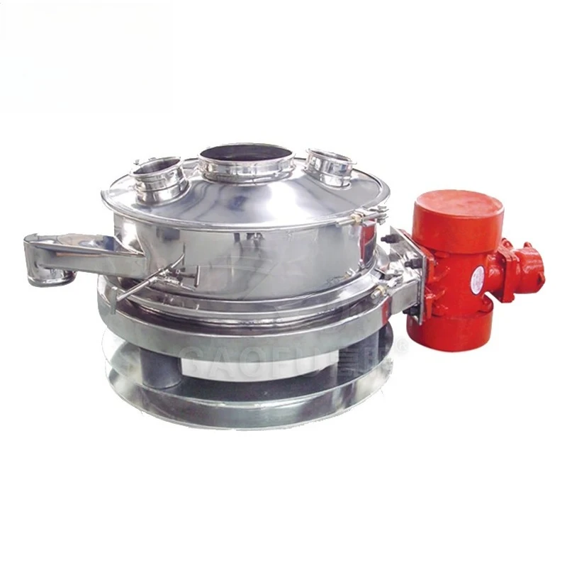 Industrial Sifter Corn Flour Filter Straight Sieve Circular Vibration Screen Manufacturer
