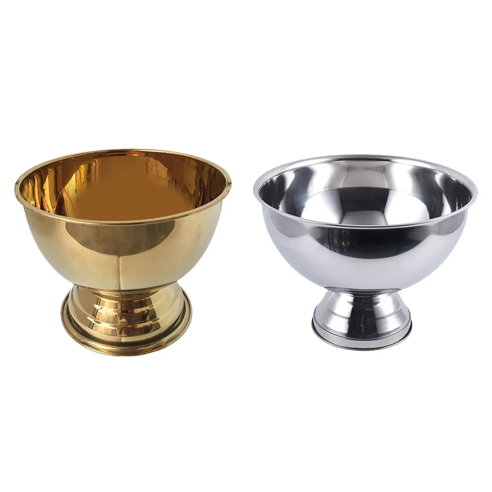 Stainless Steel Champagne Ice Bucket Punch Bowls Kitchenware Champagne Cooler