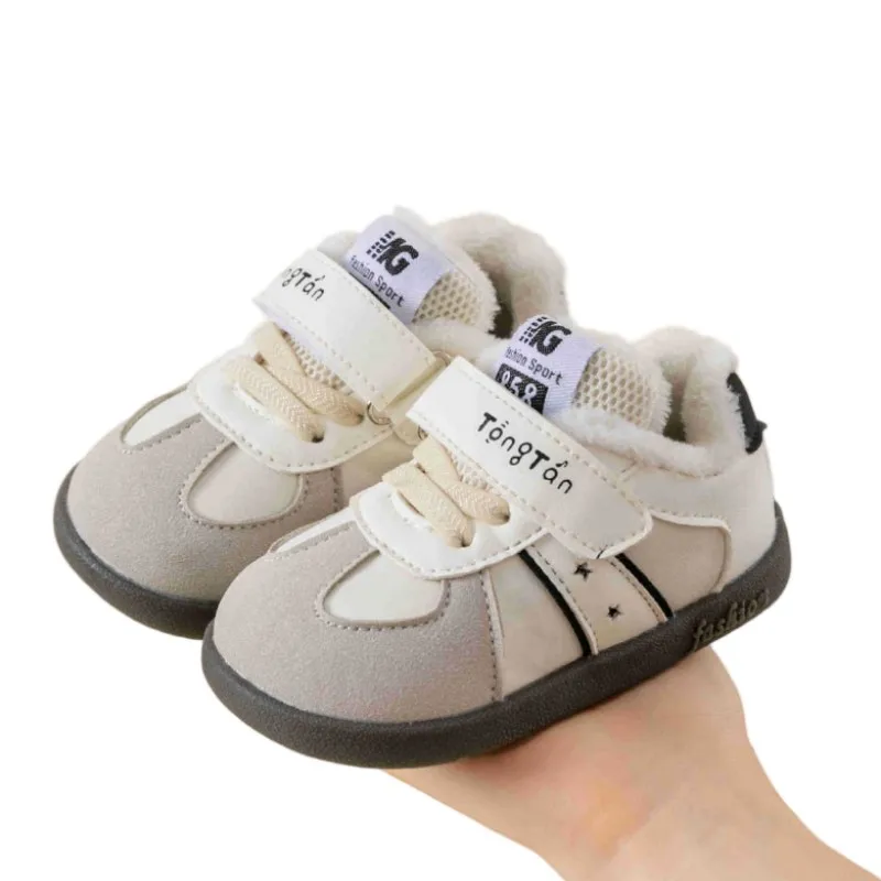 

Baby Walking Shoes 2025 Winter New Baby Shoes Men's Baby Cotton Shoes Soft soled Girls' Indoor Casual Sports Shoes Size16-25