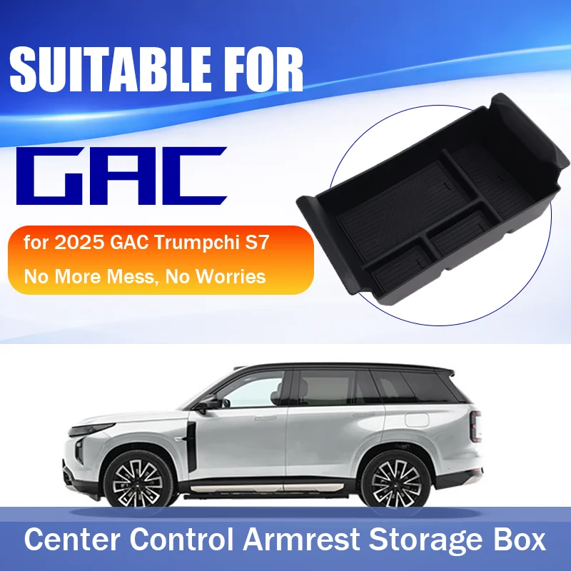Boîte de rangement pour accoudoir central GAC Trumpchi S7 2025 – Accessoires auto en dropshipping