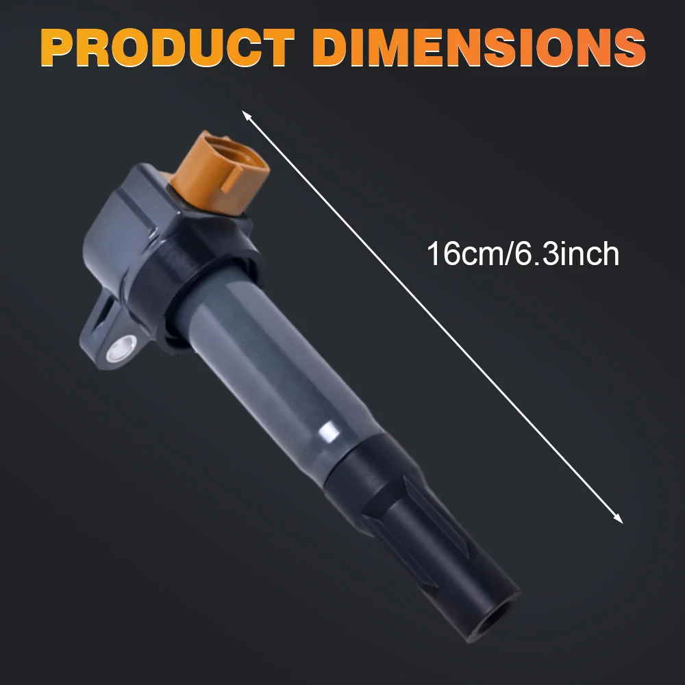 

For Suzuki Grand Vitara 2.4L L4 2009-2013 SX4 2.0L L4 2010-2013 Ignition Coil Replacement Part 33400-51K00 33400-51K00-000