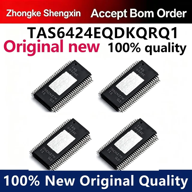 （5pcs-100pcs）New TAS6424EQDKQRQ1 silk screen TAS6424E TSOP54 audio amplifier chip original