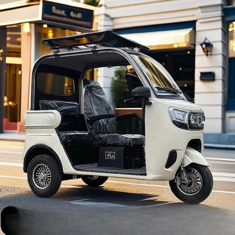 

Electric tricycle integrated shed cross-border export three-wheeled electric vehicle can be licensed scenic scooter battery car