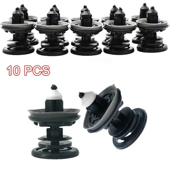 VW 캐디 투란 티구안 골프 4 5 6 7 파사트 CC 폴로 비틀 제타 T5 아우디 A4 A5 Q3 용 인테리어 문짝 트림 패널 카드 클립, 10 개 