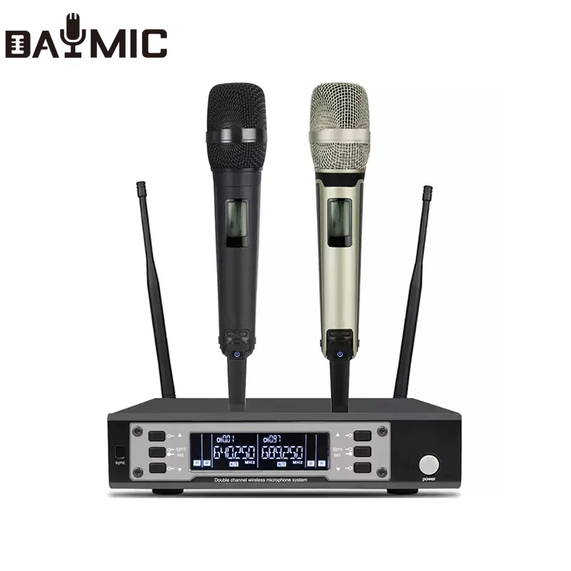 Microphone Wireless Professional Handheld Dynamic Mic Vocal Microfone EW135 G4 Wireless Microphone SKM9000