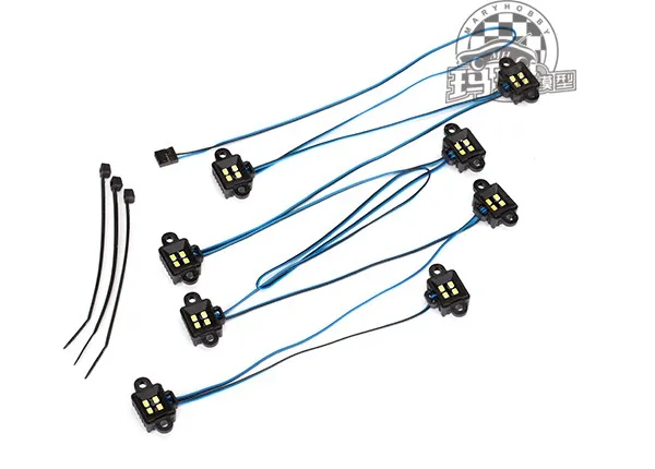 

RX-4 Original Accessories LED Lamp Set Rock Lamp Kit 8026X for 1:8 1:10 T4 T6 TRX4 TRX6 RC Remote Control Vehicles