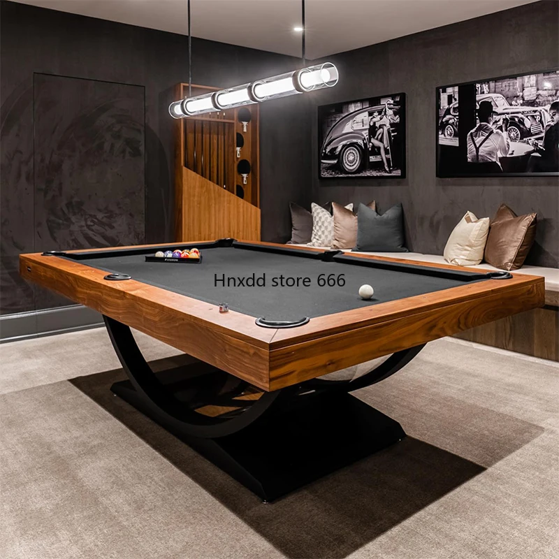 Billiards table Standard high-end designer indoor home light luxury billiard table