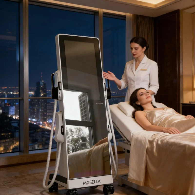 

2026 SLyric Machine: Аппарат для коррекции фигуры и стимуляции мышц EMS RF Sculpt 15, электромагнитный массажер для ягодиц, для здорового и красивого тела