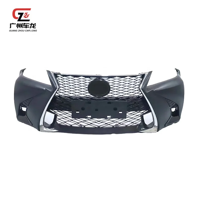 Factory Direct PP Plastic Car Bumper Front Bumper For Lexus ES ES250 ES300 2013 2014 Upgrade GSF Car Bodykit