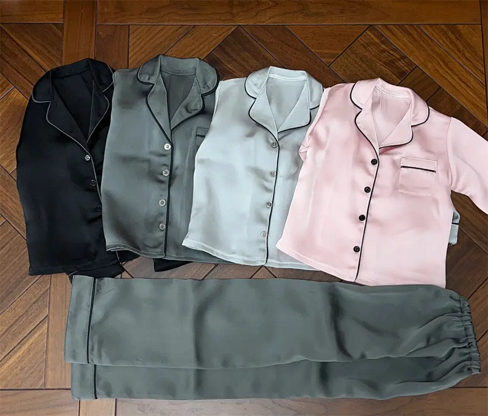 D09-P863 子供手作りおもちゃ叔父 ID75 BJD/SD 人形の服長袖怠惰なパジャマ赤紫 2 ピース/セット