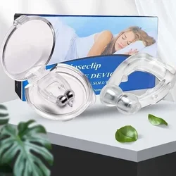 코골이 Anti-Snoring Device Magnet Anti Snoring Nose Clip Silicone Stop Snoring Devices Breathe Improve Sleeping Aid Tools