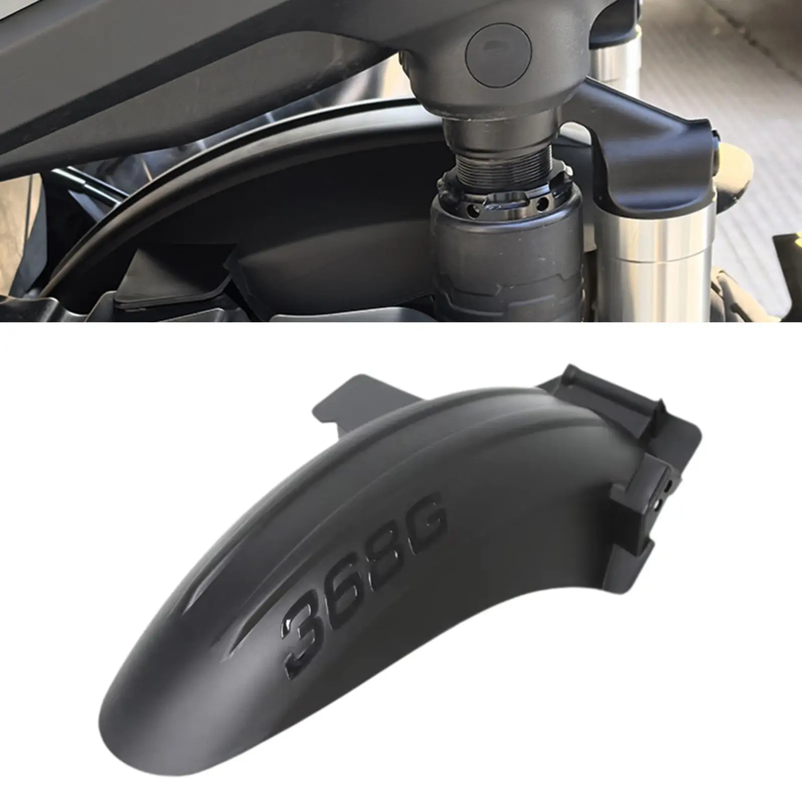 

Motorcycle Mud Flap Splash Guard for 368G Motorbike Protector Sturdy Easy to