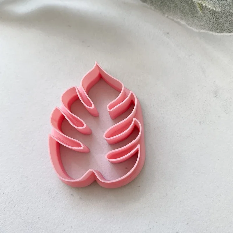 DIY Ocean Style Earring Jewelry Pendant Clay Molds Soft Pottery Earrings Polymer Clay Cutters Handmade Plant Earring Clay Tools