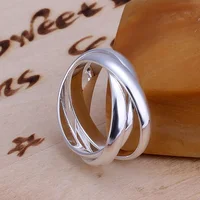 Bagues en argent Sterling 925 pour femmes, belle breloque de mariage, à la mode, bijoux, cadeau d'amoureux mignon 6