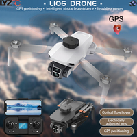 L106 MAX GPS Drone 25fps HD Dual Camera Infrared Obstacle Avoidance Optical Flow Hover 22Mins Brushless RC Quadcopter Toys Gift