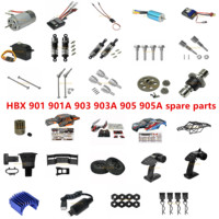 HBX 901 901A 903 903A 905 905A RC Car spare parts car shell gear motor gear Differential ESC Tire servo Drive shaft shock etc