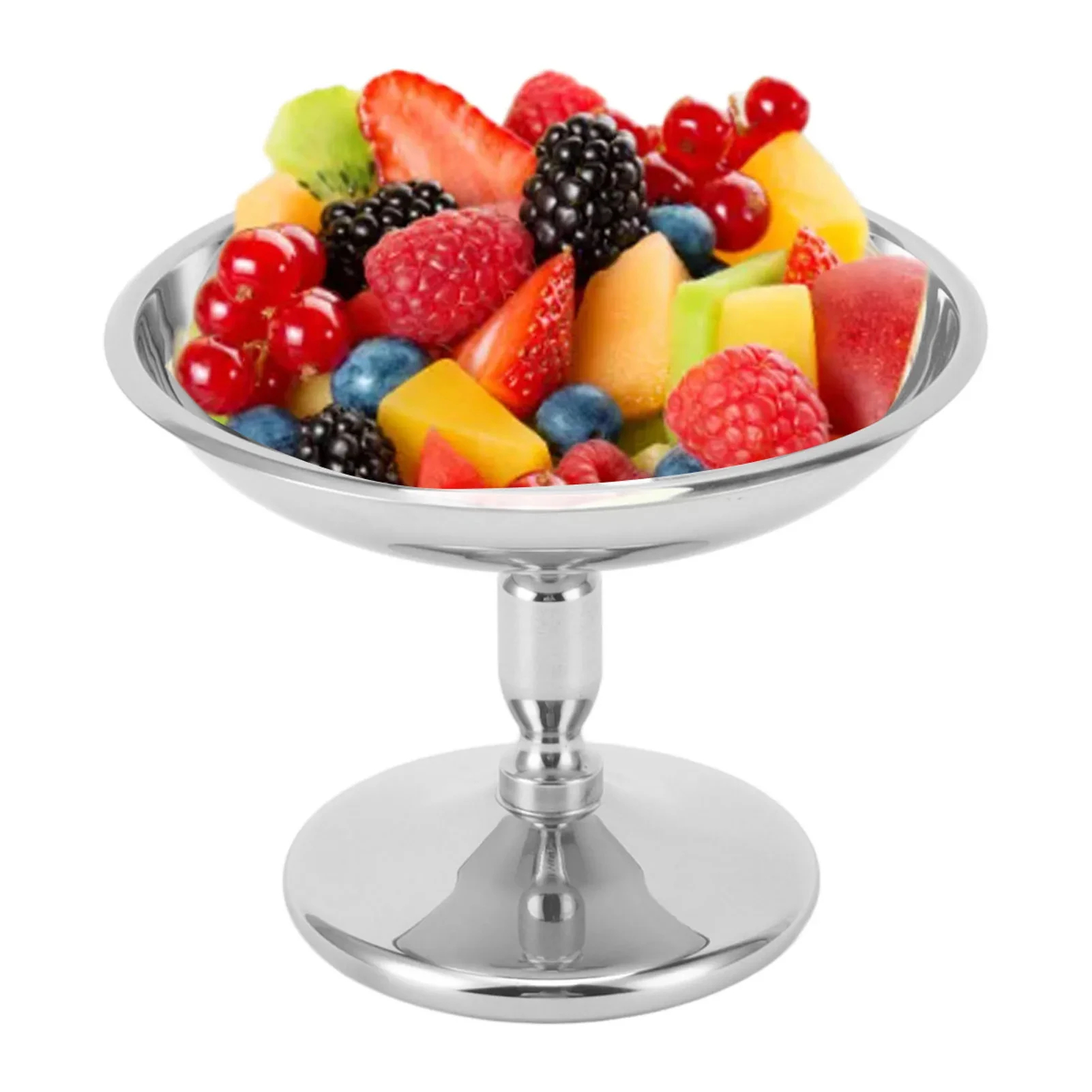 Anti-rust Stainless Steel Ice Cream Cup Smooth Surface Sorbet Bowl Pudding Dessert Bowl