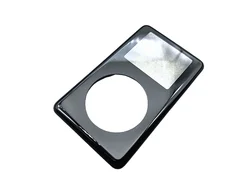 Black Plastic Front Faceplate Fascia Housing Cover Case for iPod 4th Gen. 20GB 30GB 40GB 60GB