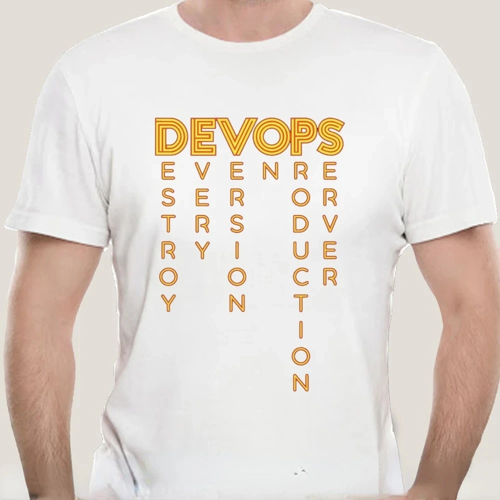 Funny Programmer T Shirt DEVOPS Devops- The Real Definition of DEVOPS Tee Devops Computer Nerd Geek Programmer Sarcastic Shirts