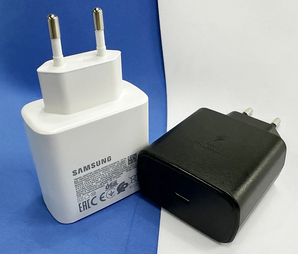 Samsung 45w PD Charger Cargador 20V 2.25A Usb Tyep C Fast Charging Adaper EU US Galaxy S25 Ultra 24 Plus S23 A56 A54 Tab S10 S9 - náhled 5
