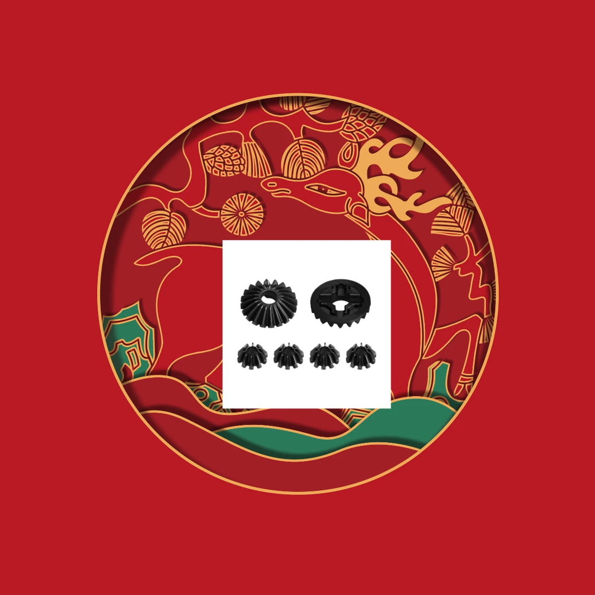 

GPM 20CrMo Steel Diff Gear Set For 29mm Diff Case ARRMA 1/8 Kraton 6S EXB V2 V6 ARA8708V6