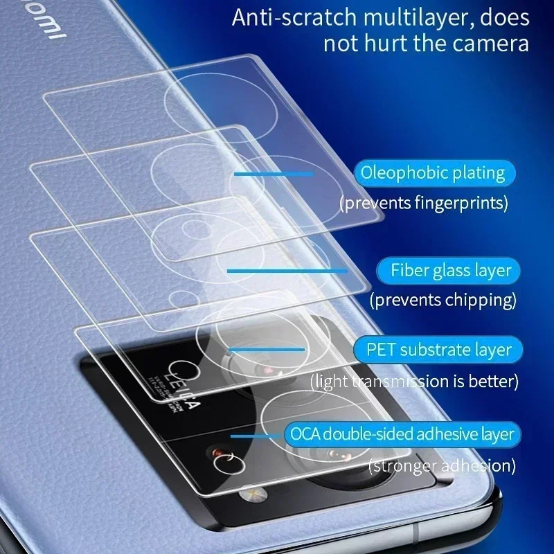 3D Curved Camera Lens Protector Tempered Glass Cover For Xiaomi Xiomi Xaomy Mi13T Mi 13T 13 T Pro Xiaomi13T 5G 23078PND5G 6.67"