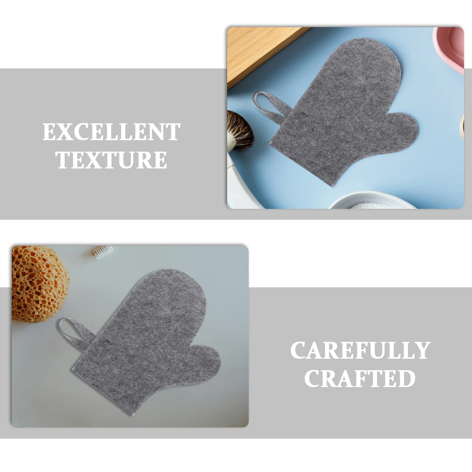 6 قطعة قفازات ساونا معزولة لينة ورأى الحماية من الحرارة للأيدي سبا حمام دش النساء الرجال المنزل الاستخدام التجاري عدم الانزلاق قبضة جافة #6