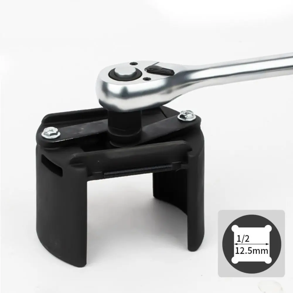 

Ключ для масляного фильтра из литой стали с двумя челюстями, регулируемый многофункциональный сверхмощный инструмент для снятия металлического сепаратора 60-80 мм