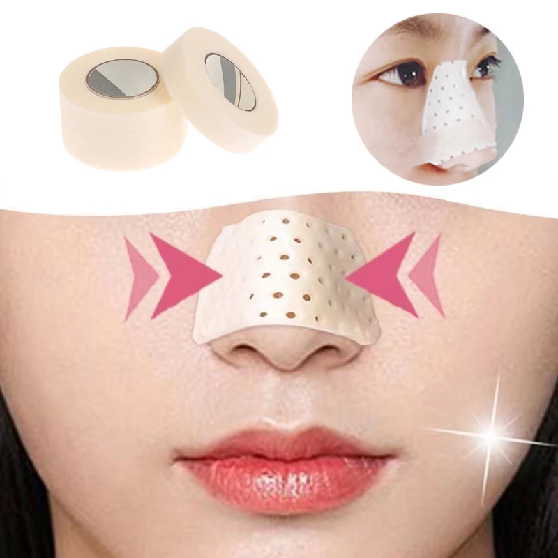 Nose Job Rhinoplasty Splint Ortho Immobilized Thermoplastic Nose Nasal Fracture Splint 1.2/2.4cm Width 9.1m Length Adhesive Tape