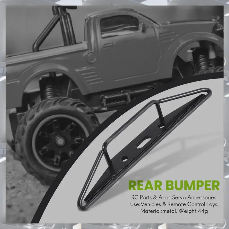 

A84F-Metal Rear Bumper For MN D90 D99 D99S MN90 MN99S 1/12 RC Spare Parts