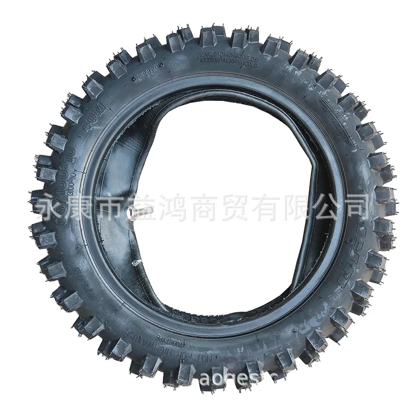 

80/100-10 Inch Thickened Tire Inner Outer Tire for Dirt Pit Bike 125/140/150/160cc CRF70 90 110 TTR100 110 KLX65