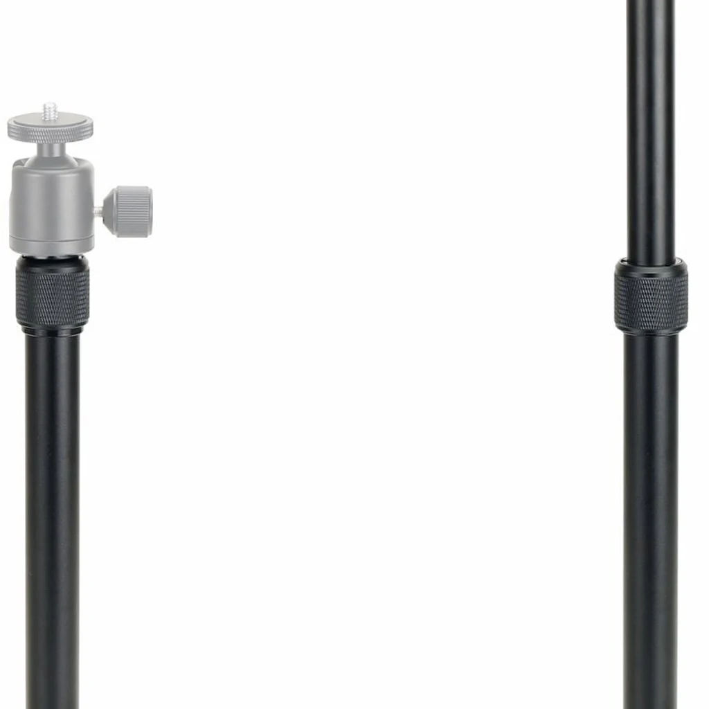 Rohrstange Stativverlängerungshalterung 2-teilige Verlängerungsstange mit 1/4-20 Gewinde für DSLR-Kamera Gimbal Stabilisator Telefonhalter – Detail 6