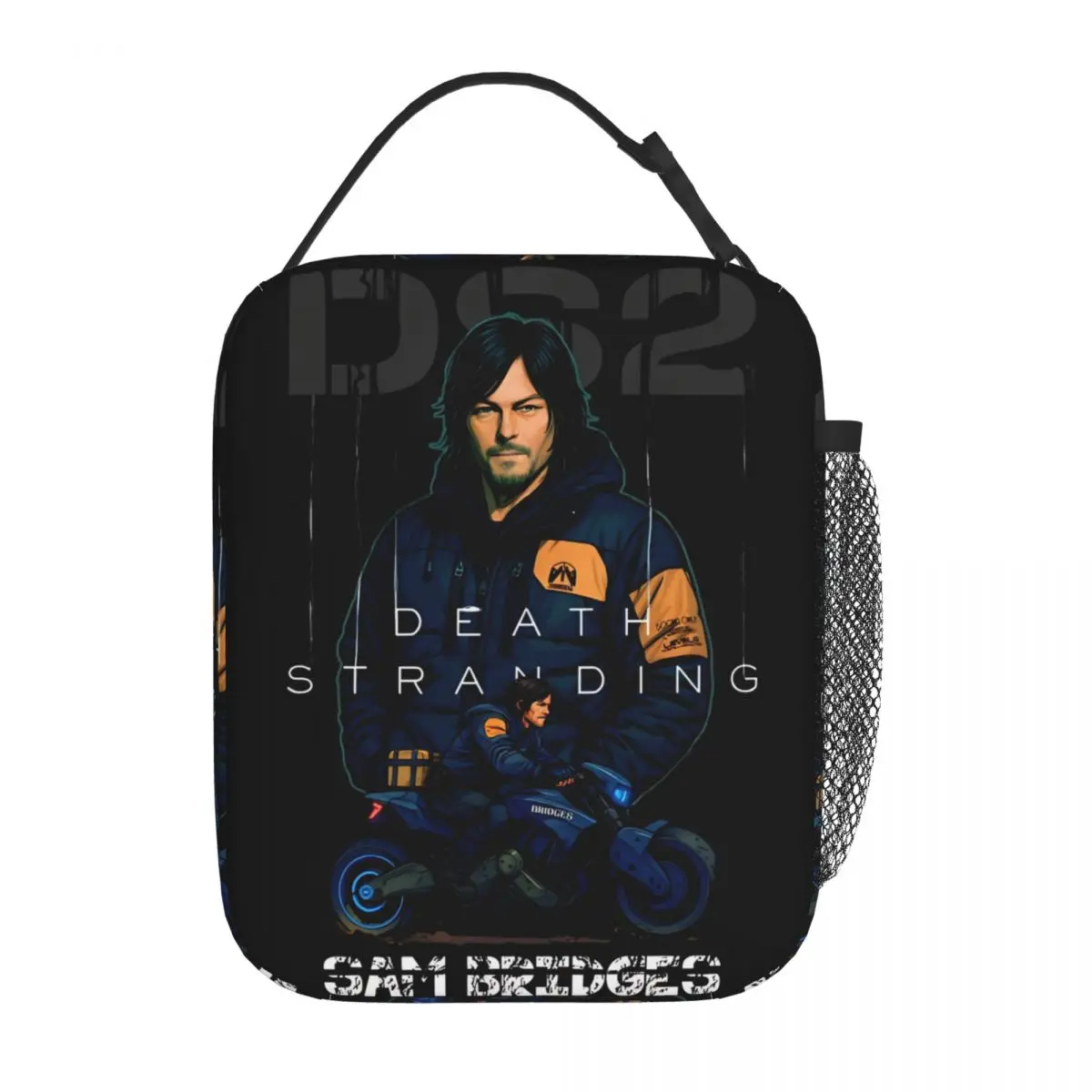 

Death Stranding 2 Sam Bridges Thermal Insulated Lunch Bag Video Games Portable Bento Box Men Women Thermal Cooler Lunch Box