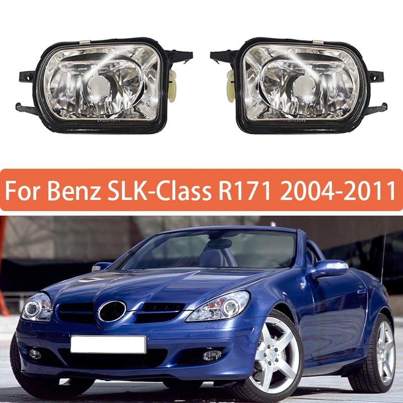 Fog Lamp For Benz SLK Class R171 2004 2005 2006 2007 2008 2009 2010 2011 Front Bumper Anti Fog Light A2038201156 A2038201256