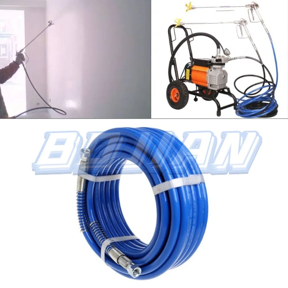 15m/10m/7.5m Hose Airless Hose 5000PSI High Pressure Pipe Airless Sprayer Paint Hose For Sprayer Gun Water Pipe