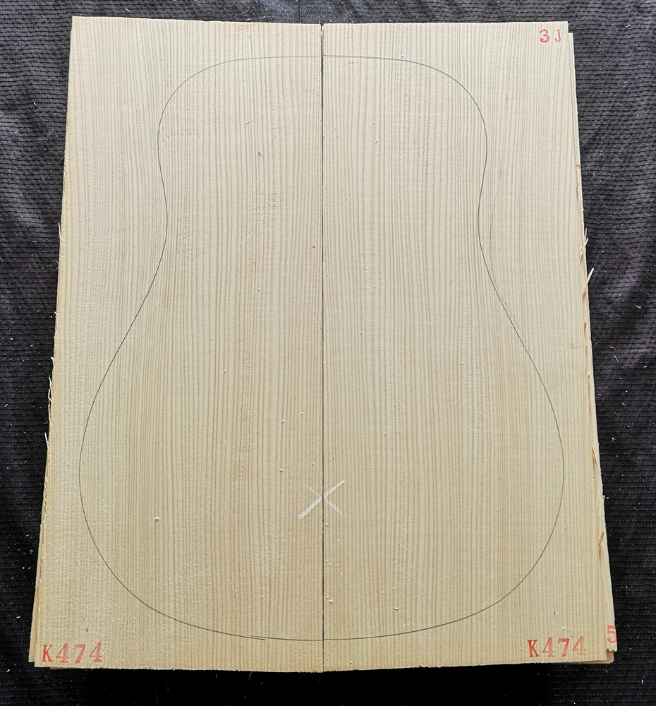 3High Grade Alps Spruce Solid Wood Guitar Top Board Tone Wood Guitar Panel Handmade Guitars Making Material 4.5*215*550mm