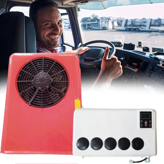 Cabin Sleeper Truck 12v Air Conditioning Split Parking Cooler Car Mini Air Conditioner